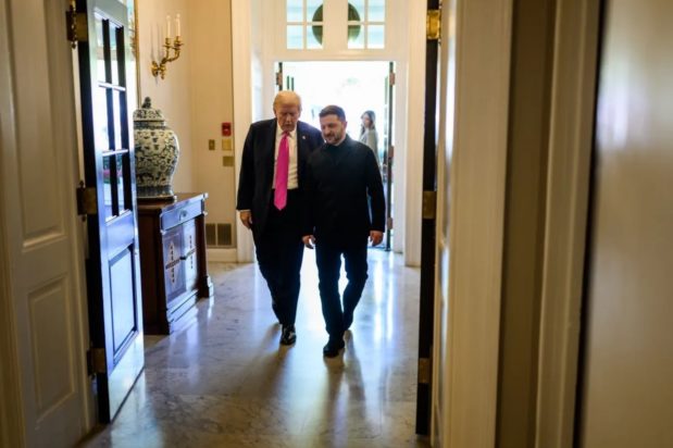 Ντόναλντ Τραμπ Βολοντίμιρ Ζελένσκι