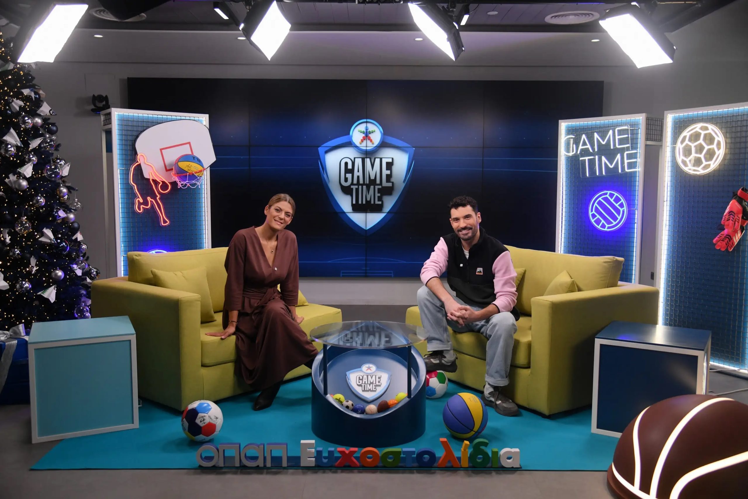 Ο Δημήτρης Τσίκλης στο Game Time