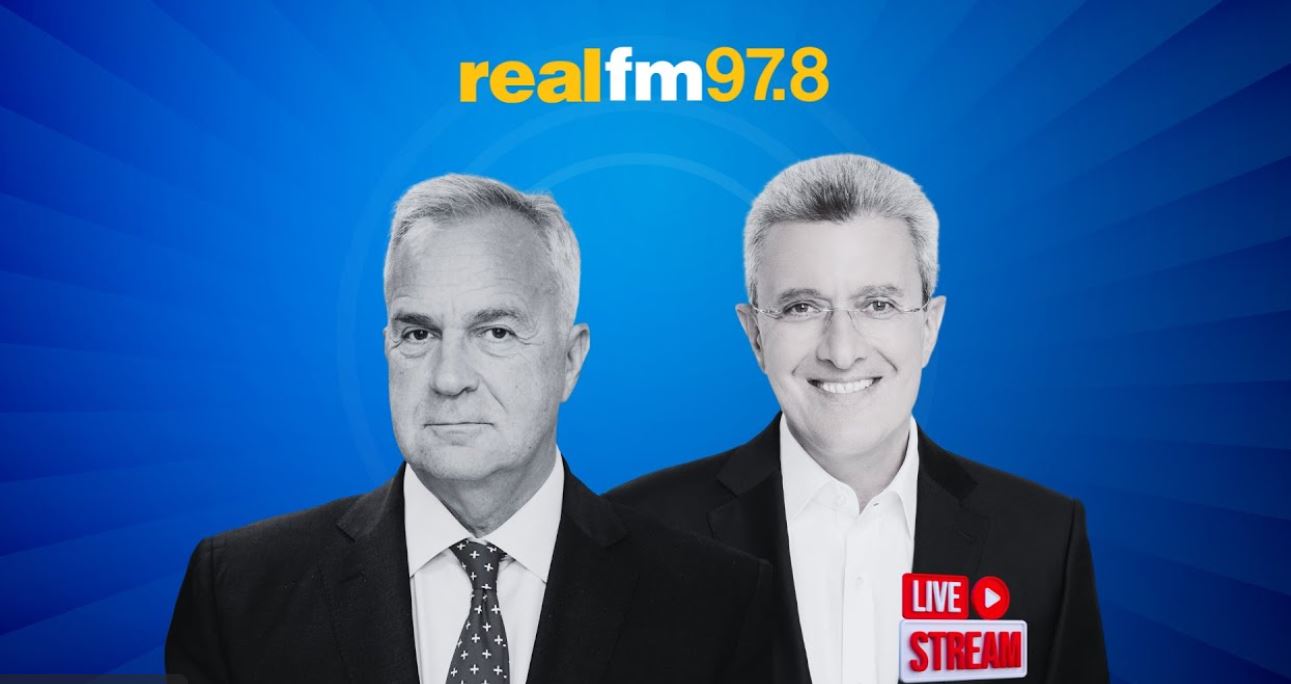 Ο Μάκης Βορίδης στο στούντιο του Realfm 97,8 σε μια εφ’ όλης της ύλης συνέντευξη στον Νίκο Χατζηνικολάου