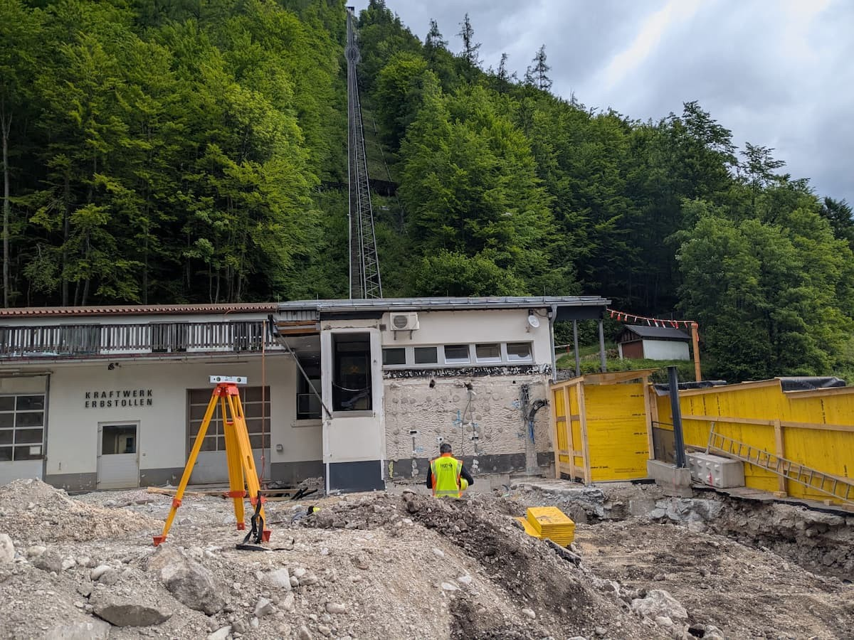 Ανασκαφές στην περιοχή του σταθμού της κοιλάδας, τον τόπο της ανακάλυψης. Φωτογραφία: Salzwelten/H. Pernkopf