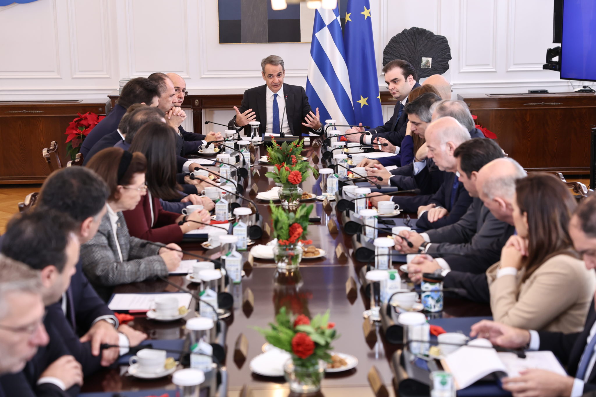 Μητσοτάκης στο Υπουργικό Συμβούλιο