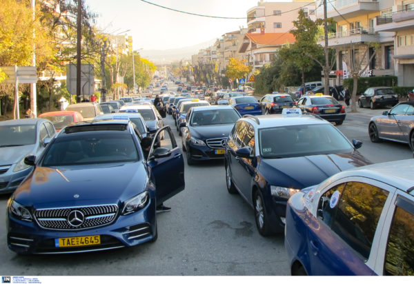 ταξί, Θεσσαλονίκη, απεργία