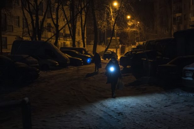 Ουκρανία, Κίεβο, σκοτάδι