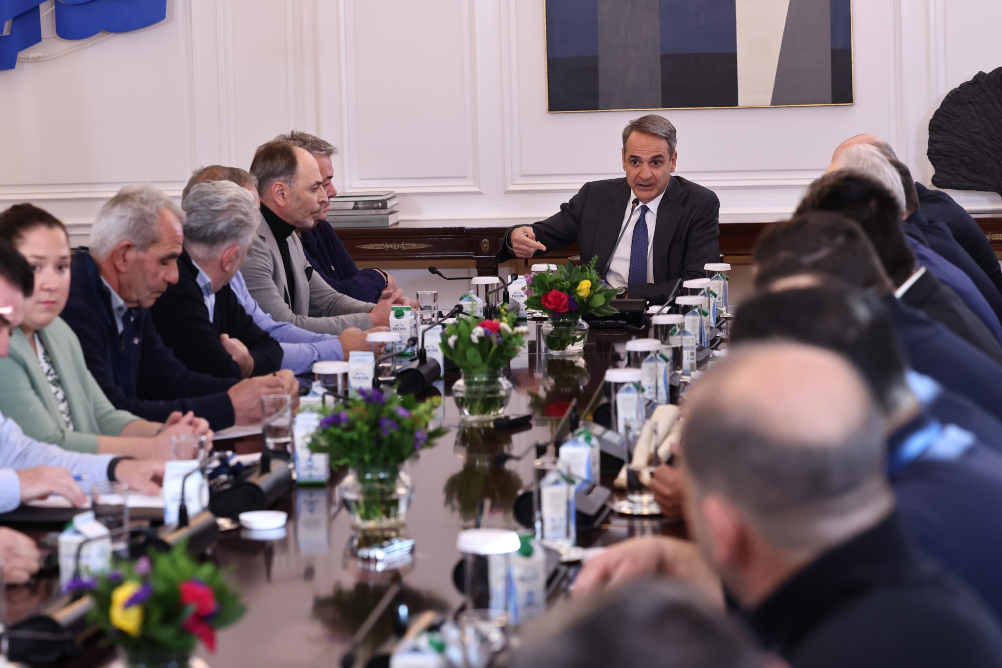 Μητσοτάκης- αγρότες