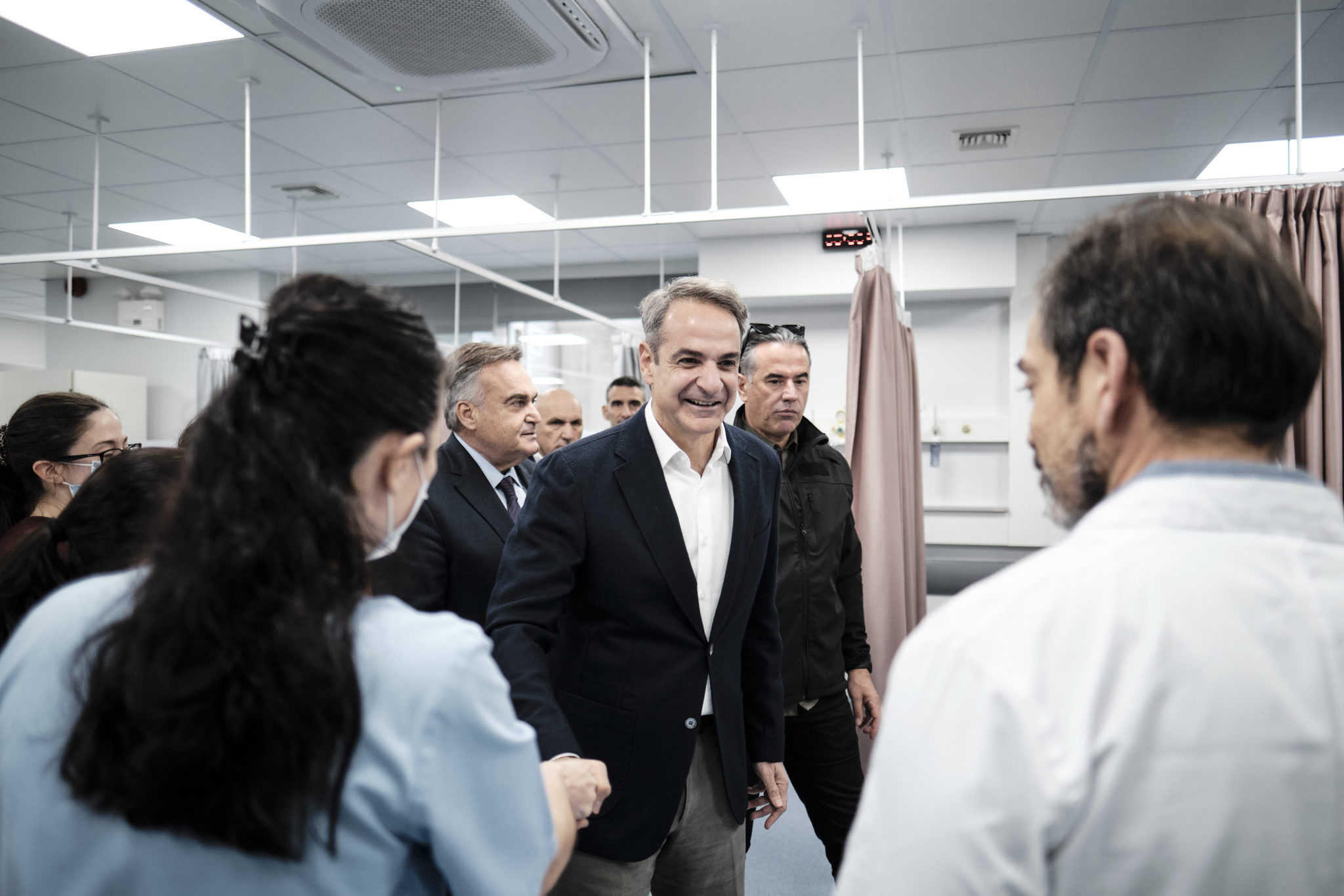 Κυριάκος Μητσοτάκης, νοσοκομείο, «Κοργιαλένειο – Μπενάκειο»