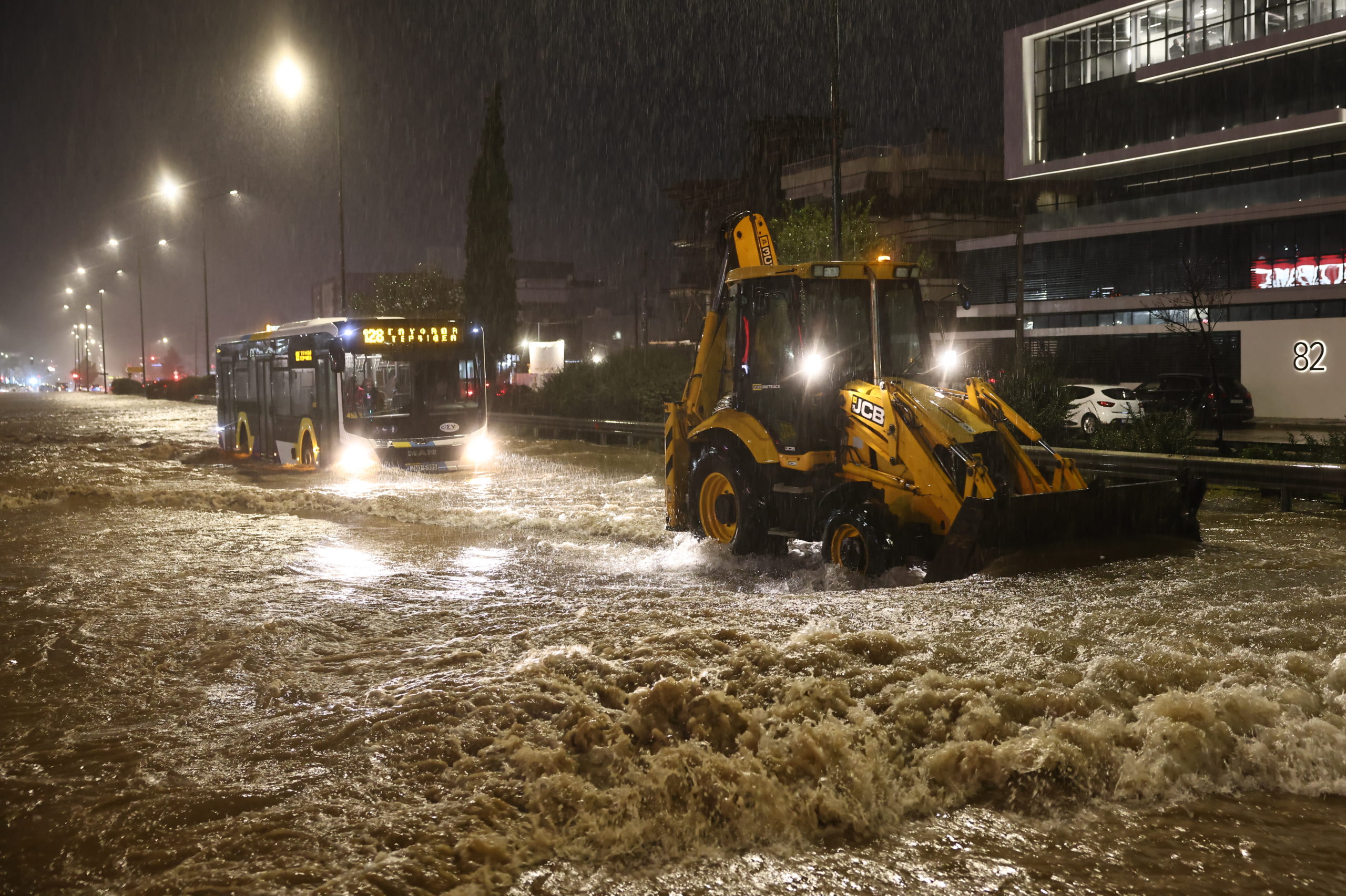 κακοκαιρία, Αττική, Βουλιαγμένη, ύψος Γλυφάδας