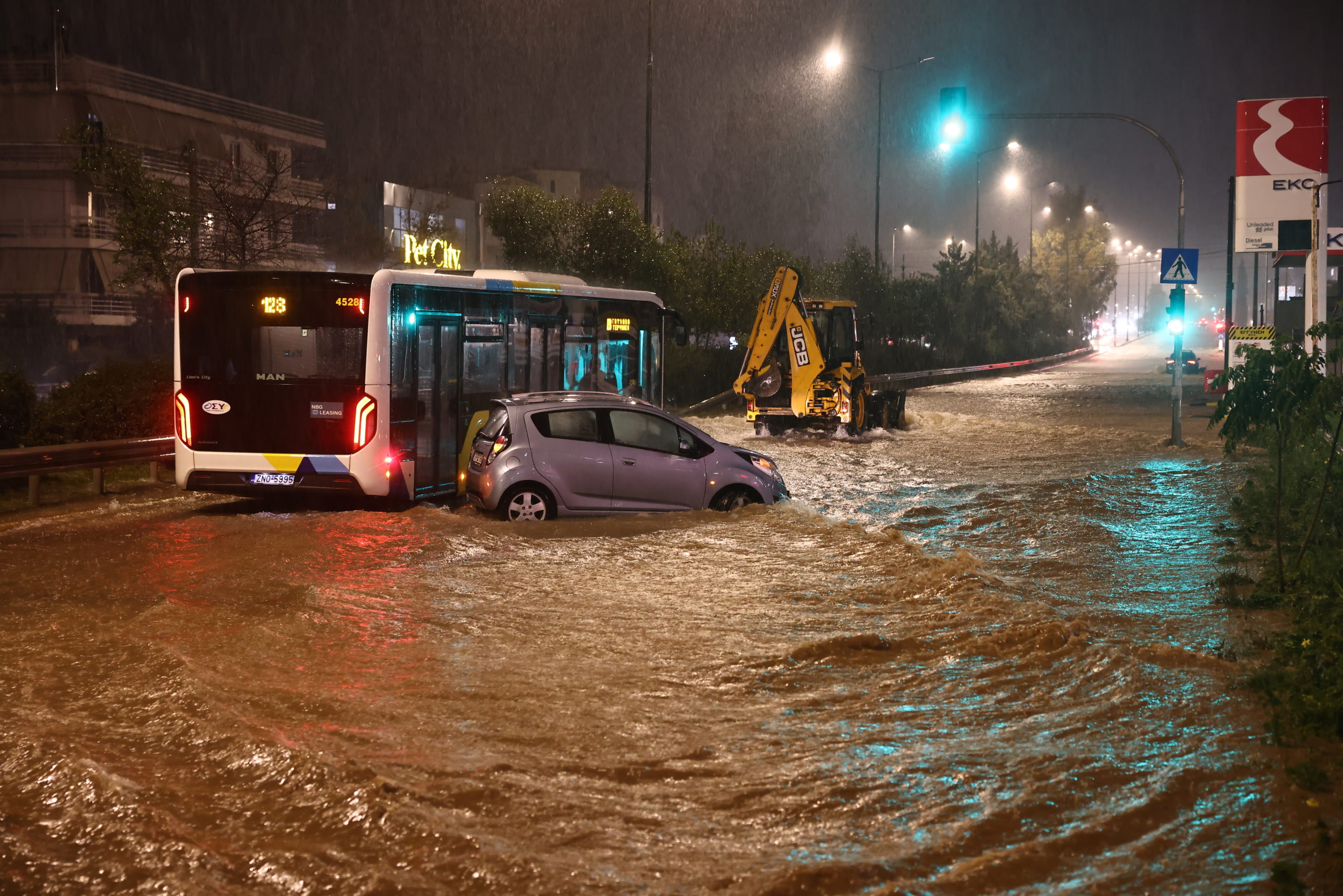 κακοκαιρία, Αττική, Βουλιαγμένη, ύψος Γλυφάδας