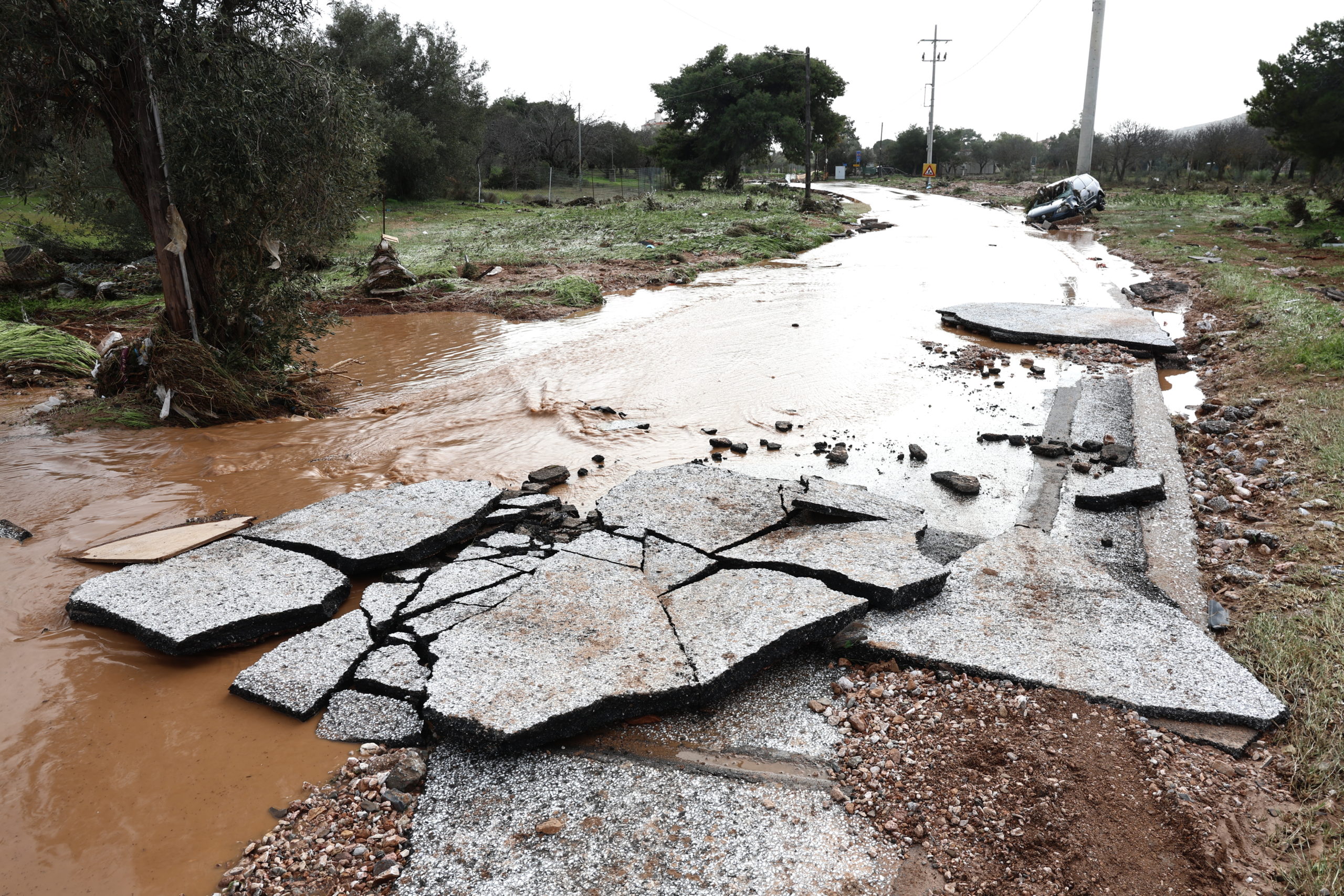 Βάρη, κακοκαιρία, Αττική