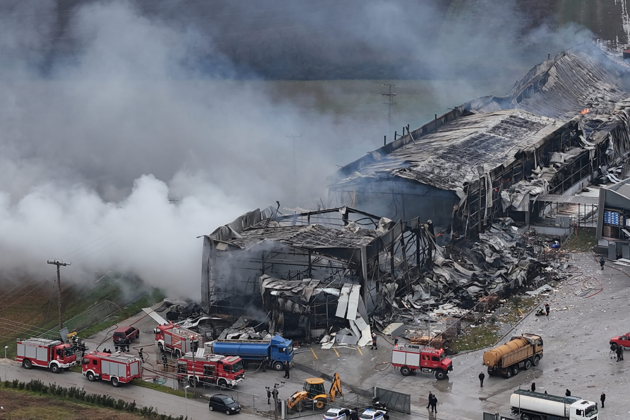 Τρίκαλα, Έκρηξη, Βιολάντα, εργοστάσιο