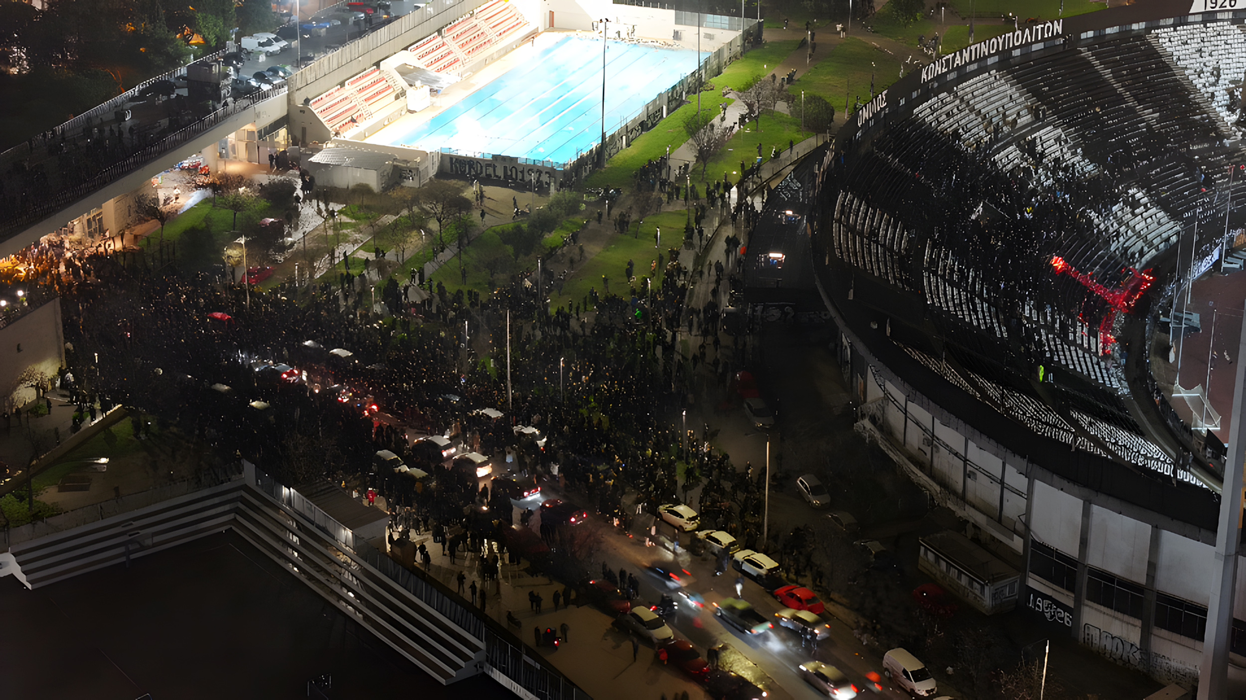 Τούμπα, Νεκροί, Οπαδοί, μηχανοκίνητη πορεία