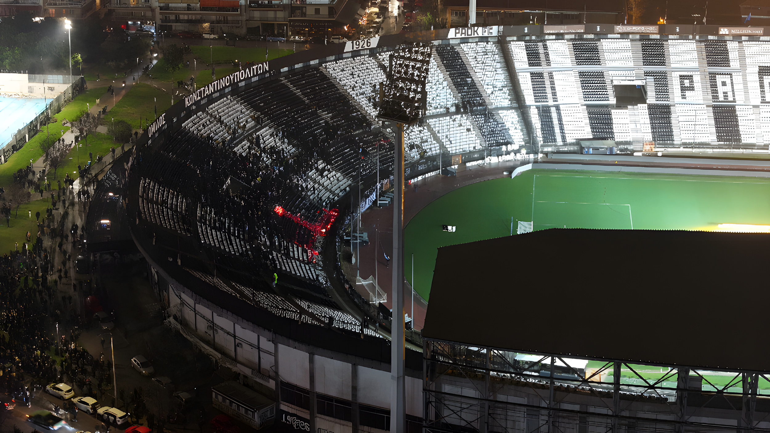 Τούμπα, Νεκροί, Οπαδοί, μηχανοκίνητη πορεία