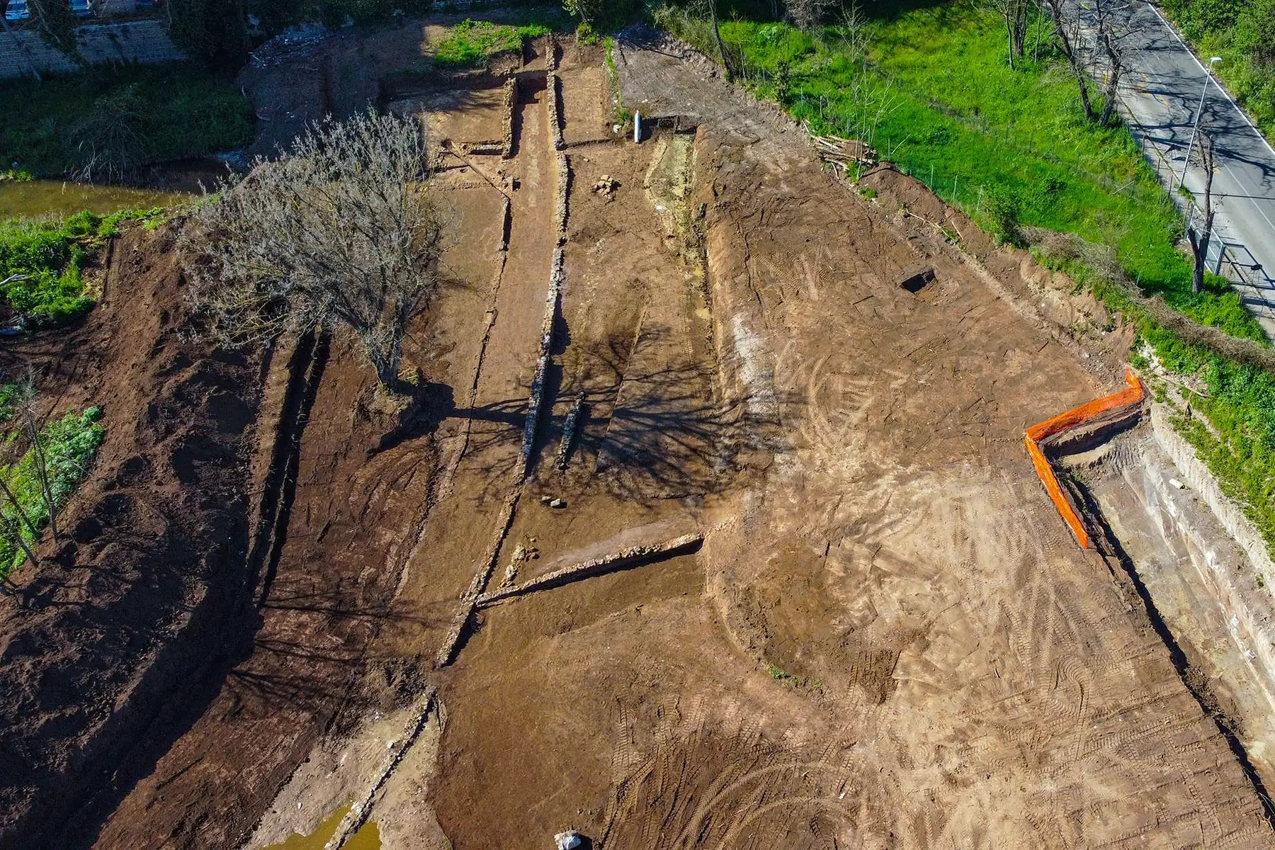 Ο δρόμος. Φωτογραφία: Special Superintendence of Rome