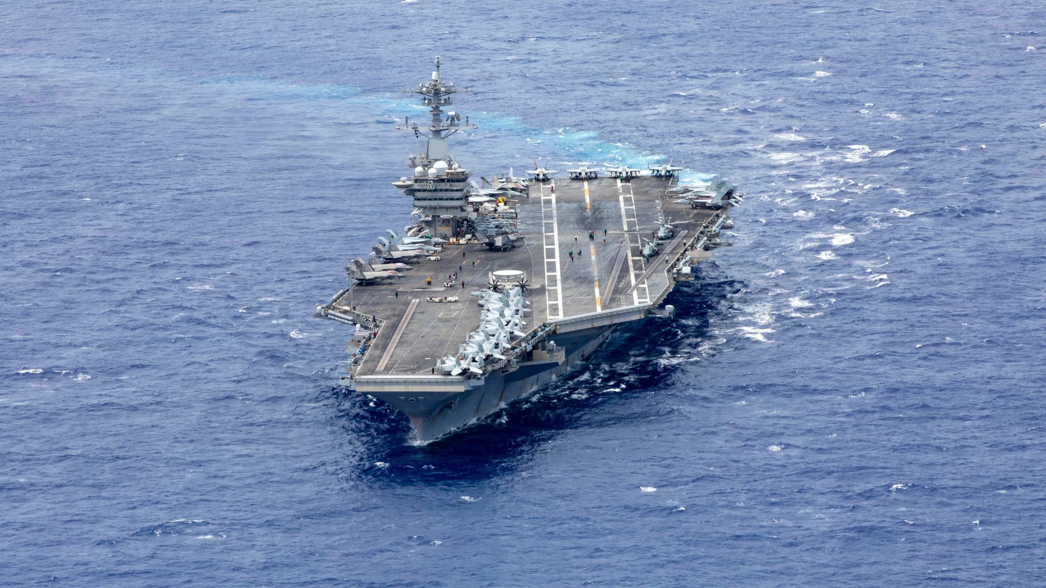 αμερικανικό αεροπλανοφόρο USS Abraham Lincoln