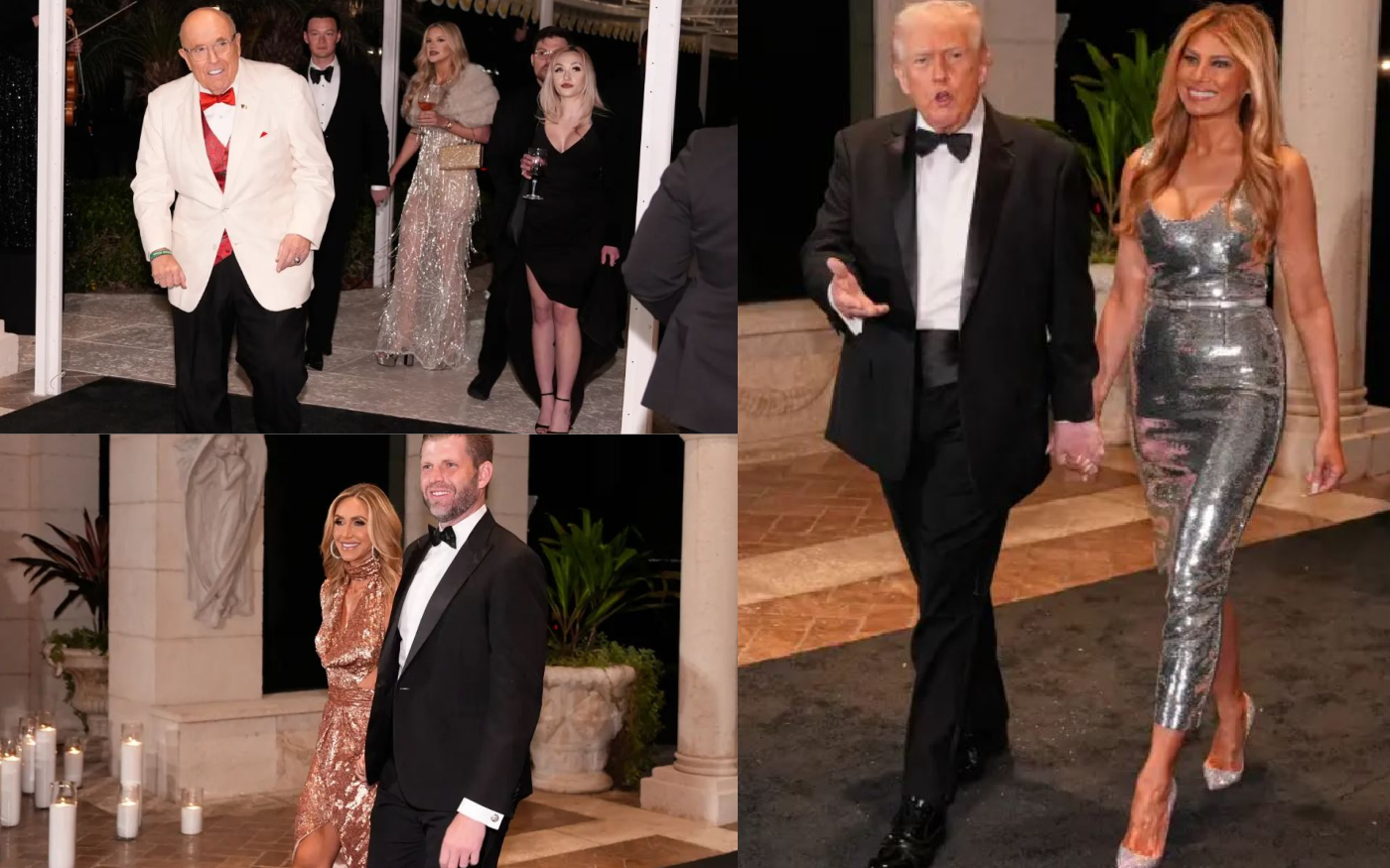 Ντόναλντ Τραμπ: Το λαμπερό πάρτι στο Μαρ-α-Λάγκο – Έκλεψε την παράσταση η Μελάνια