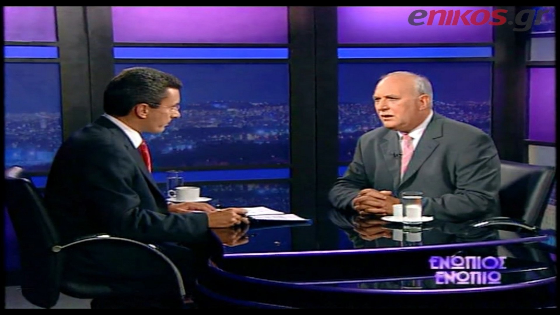 Γιώργος Παπαδάκης: Όσα είχε πει στο «Ενώπιος Ενωπίω» και τον Νίκο Χατζηνικολάου το 2002