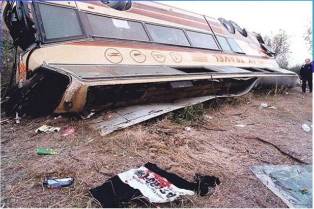 Δυστύχημα οπαδών ΠΑΟΚ στα Τέμπη το 1999