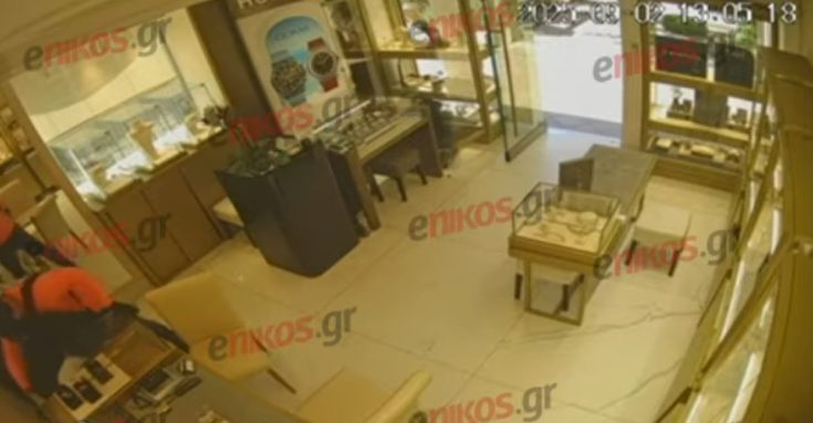 Χαλκιδική- ληστεία- κοσμηματοπωλείο