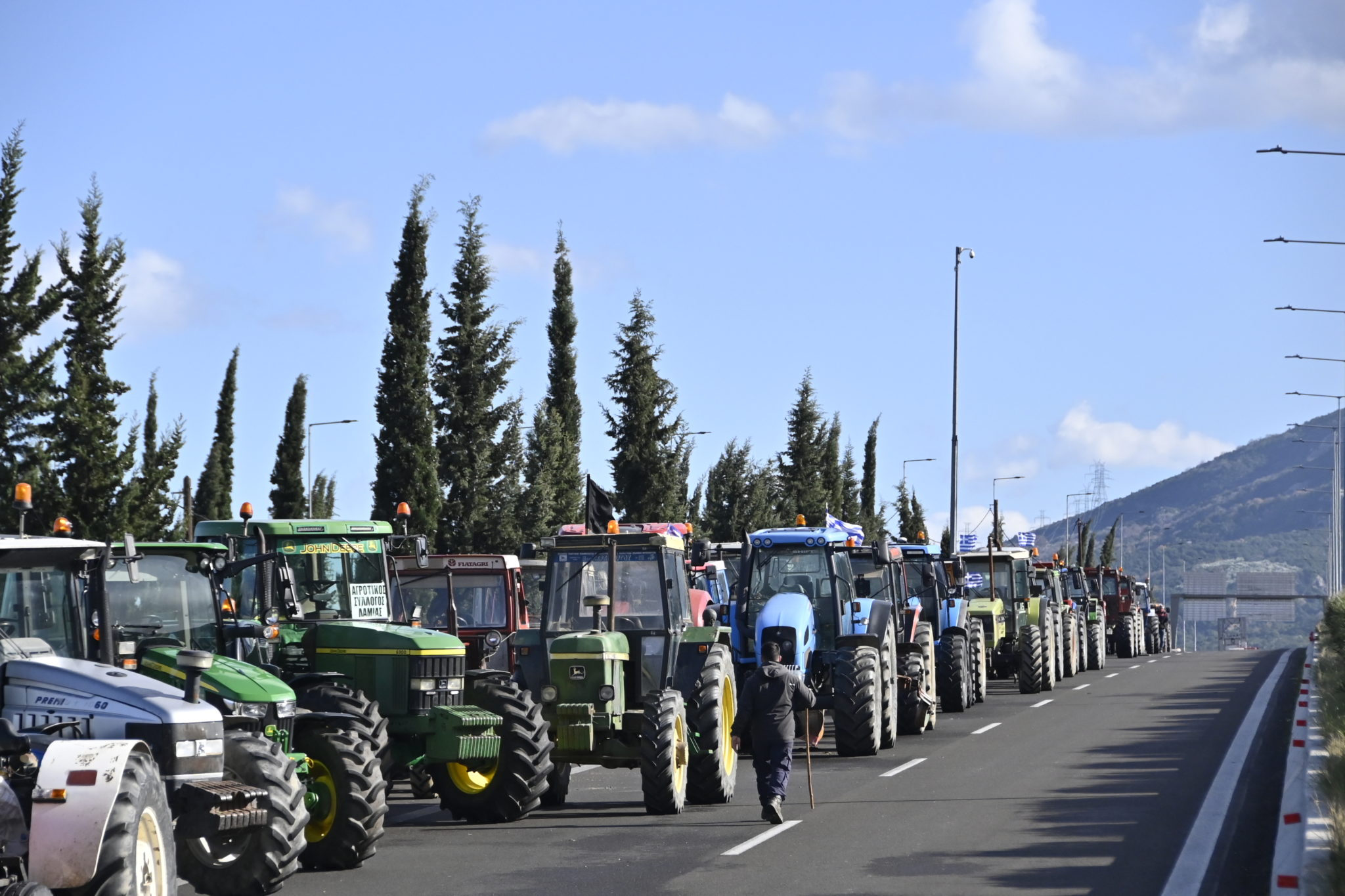 Κάθοδος των αγροτών στην Αθήνα