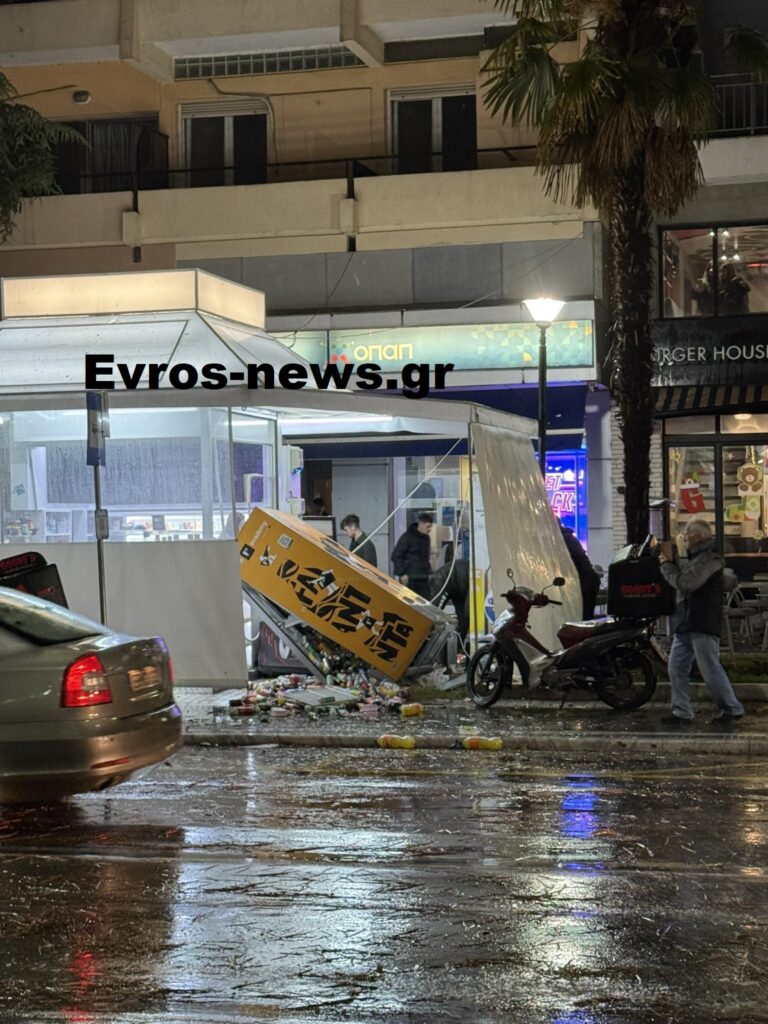 Αλεξανδρούπολη, καταιγίδα
