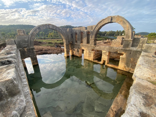Ανακαλύφθηκαν μοναδικά ρωμαϊκά θερμά λουτρά 1.850 ετών σε αρχαία ελληνική πόλη της Αττάλειας. Φωτογραφία: ΙΗΑ