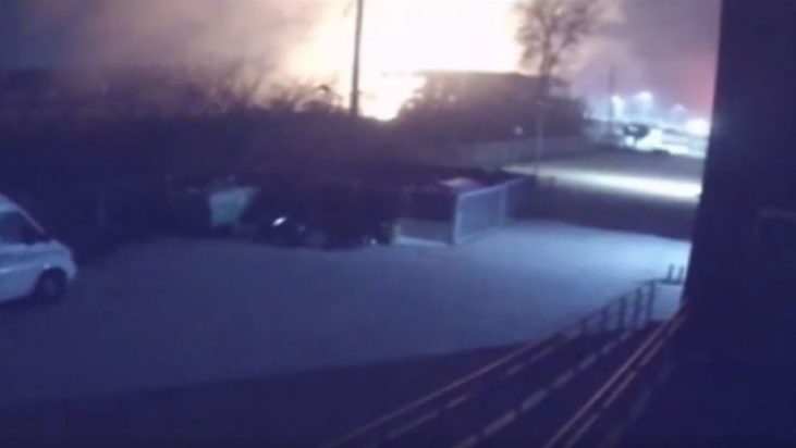 Τρίκαλα, Έκρηξη, Βιολάντα, εργοστάσιο