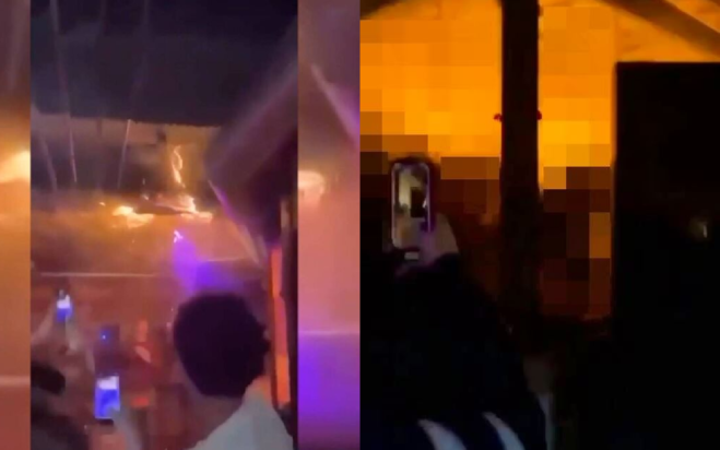 Le Constellation Ελβετία Κραν Μοντανά φωτιά