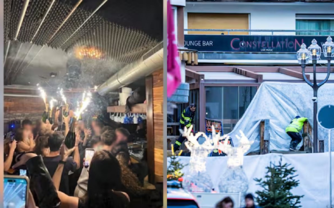 Φωτιά Ελβετία