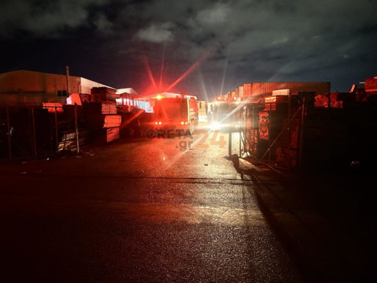 Ηράκλειο, Φωτιά, Βιομηχανική Περιοχή