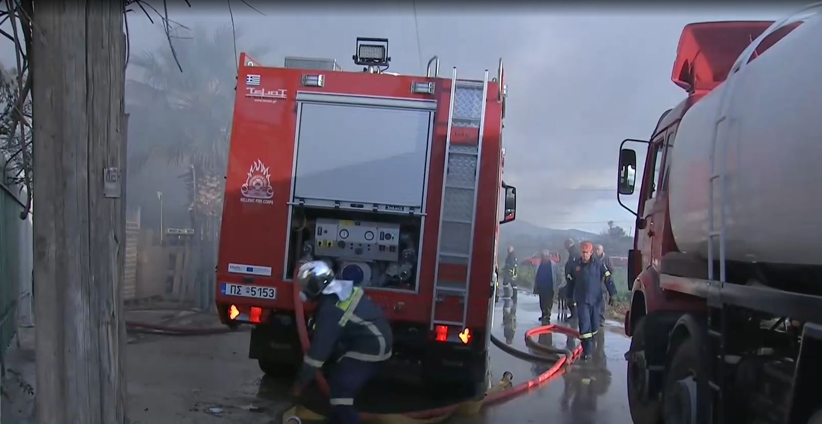 Φωτιά σε επιχείρηση στο Κορωπί – Κινητοποίηση της Πυροσβεστικής