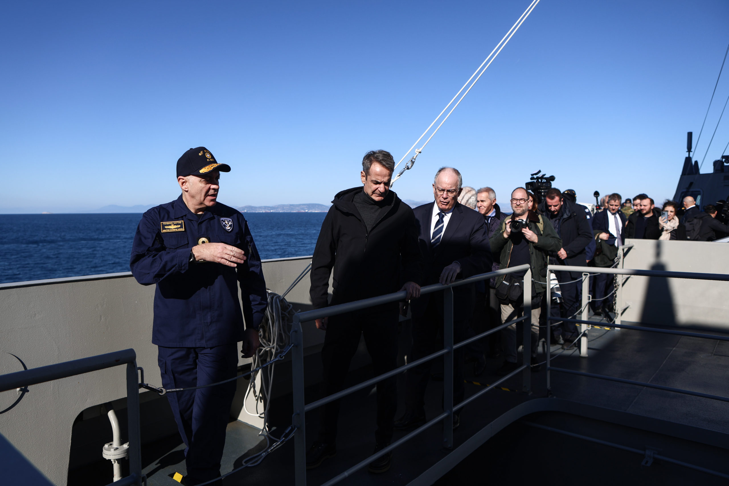 φρεγάτα ΚΙΜΩΝ - Μητσοτάκης- Τασούλας