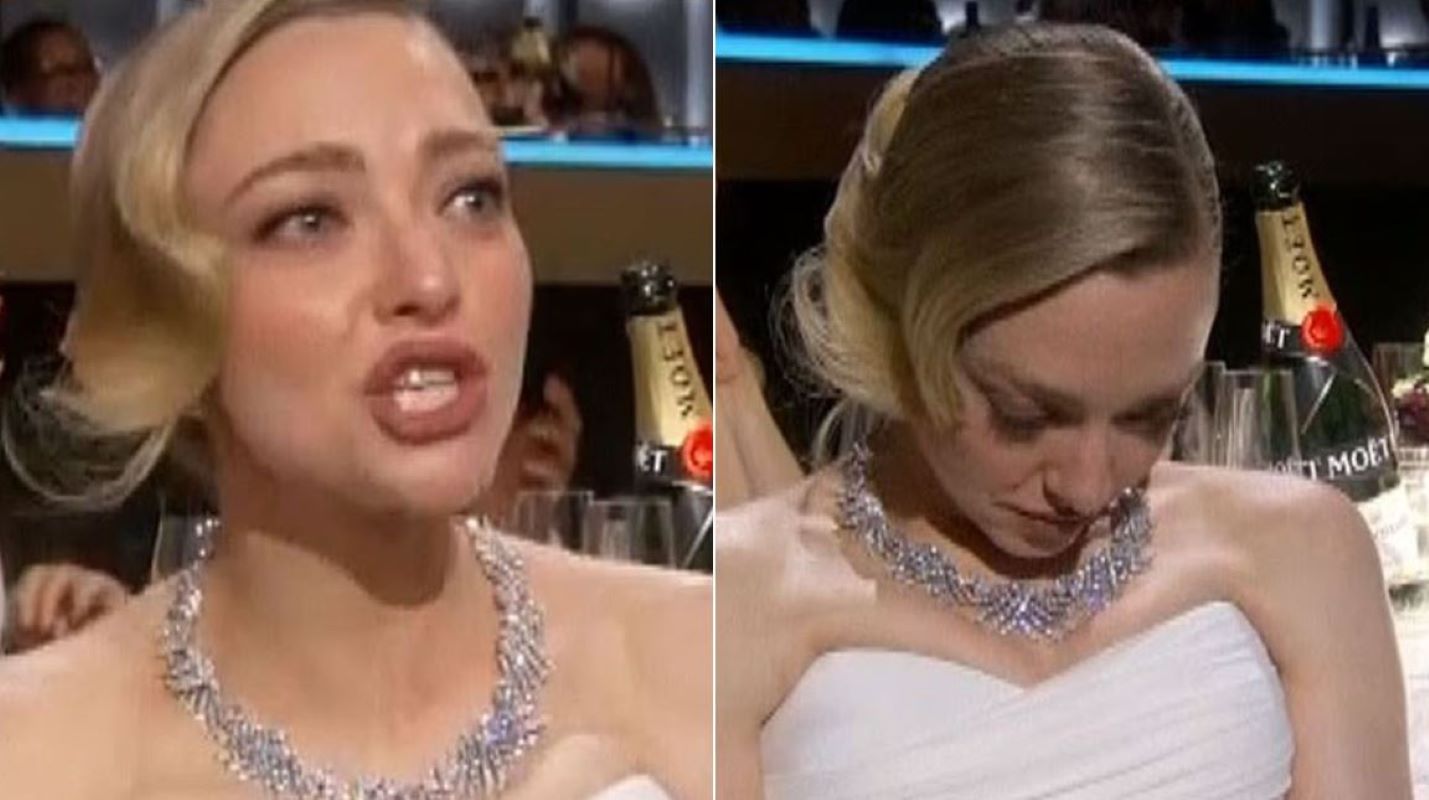 Χρυσές Σφαίρες 2026: Η Αμάντα Σέιφριντ «ηττήθηκε» και δεν έκρυψε τον εκνευρισμό της – Το φόρεμα που χρειάστηκε 400 ώρες για να δημιουργηθεί