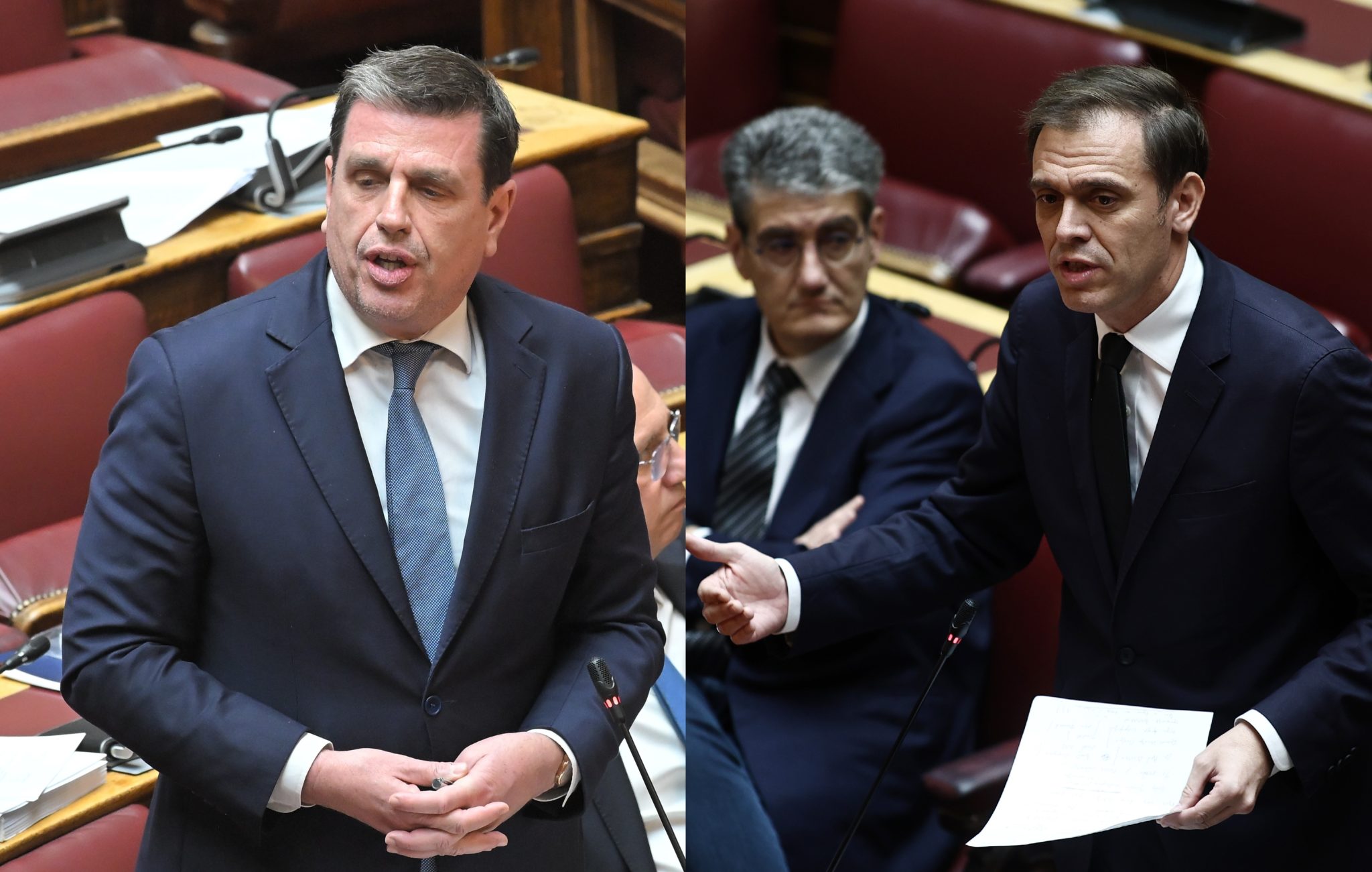 Βουλή, Δημήτρης Καιρίδης, Δημήτρης Μάντζος