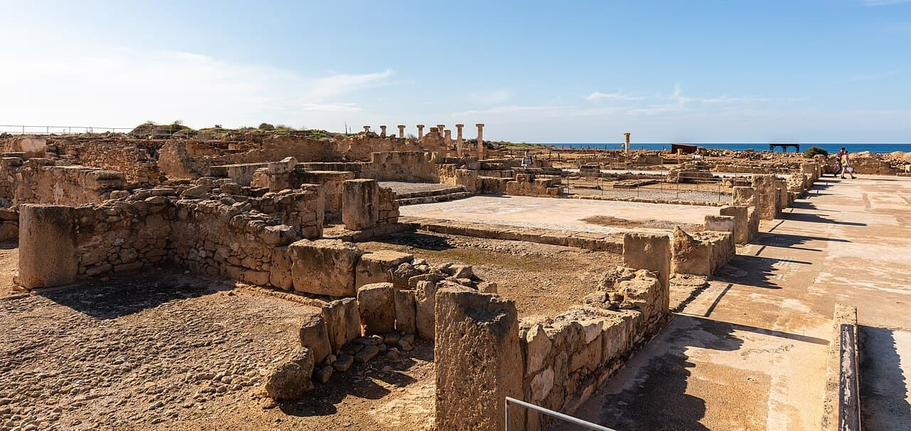Η Οικία του Θησέα στο Αρχαιολογικό Πάρκο Πάφου, Κύπρος. Φωτογραφία: Diego Delso / Wikimedia Commons 