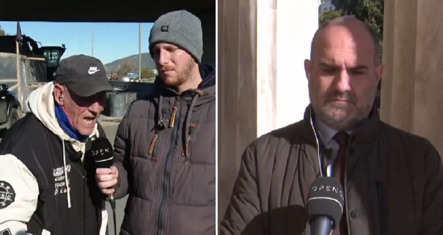 Ένταση on air ανάμεσα σε Μαρκόπουλο και αγρότη από το μπλόκο του Κάστρου – Αποχώρησε ο βουλευτής της ΝΔ – ΒΙΝΤΕΟ