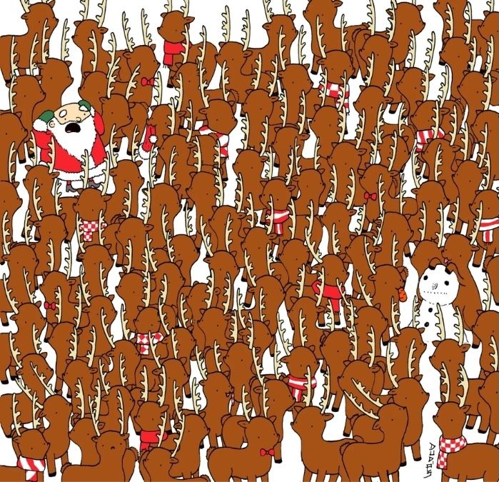 Οπτική ψευδαίσθηση, αρκούδα