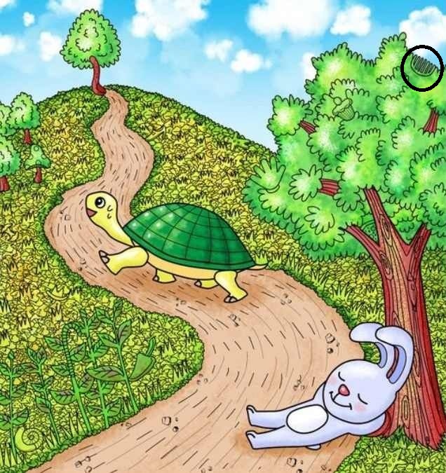 Οπτική ψευδαίσθηση, χτένα 