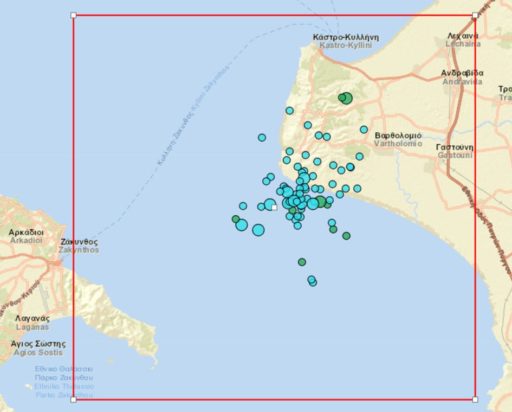 Κυλλήνη- σεισμοί