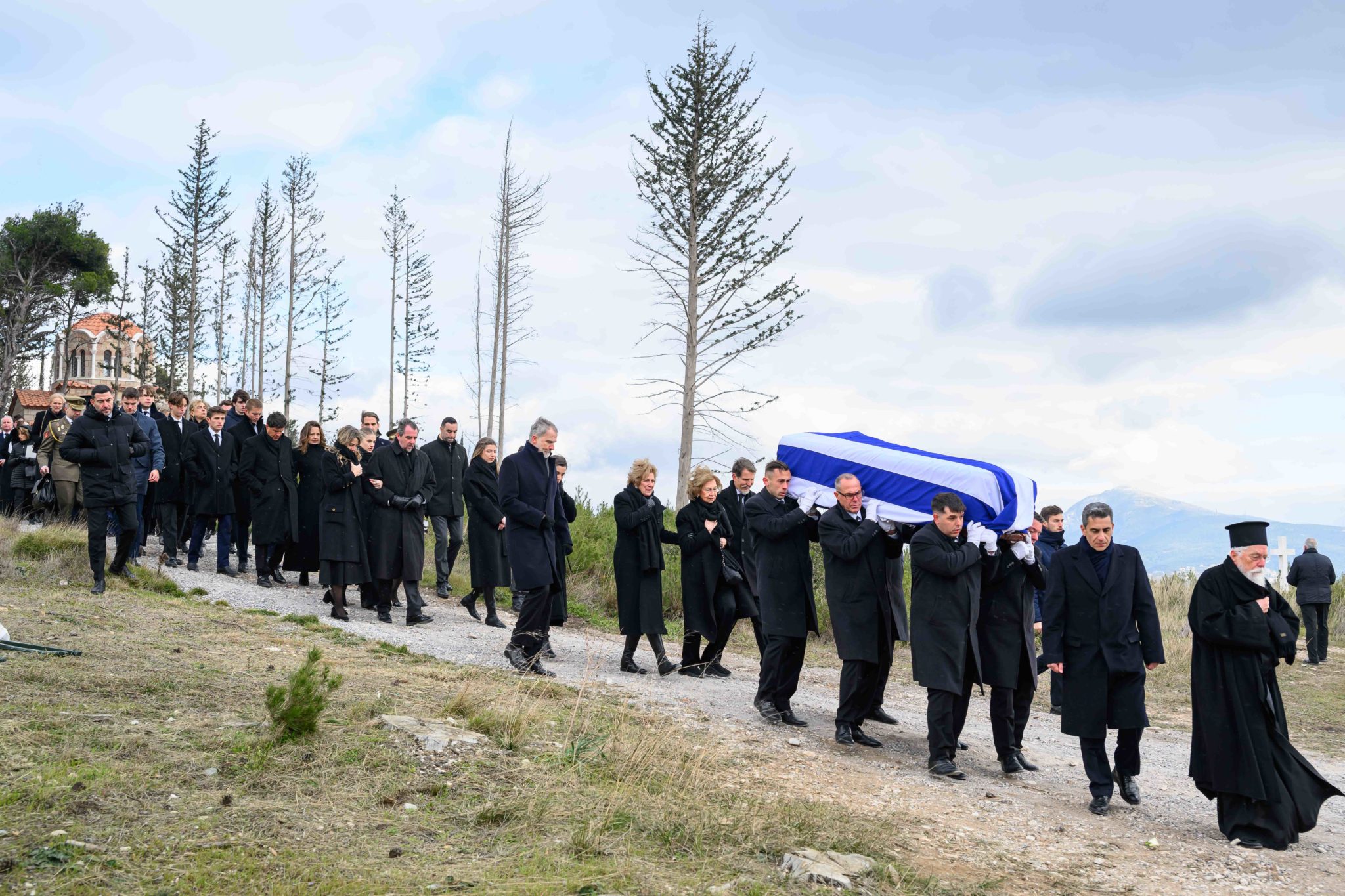 πριγκίπισσα Ειρήνη, Τατόι, ταφή