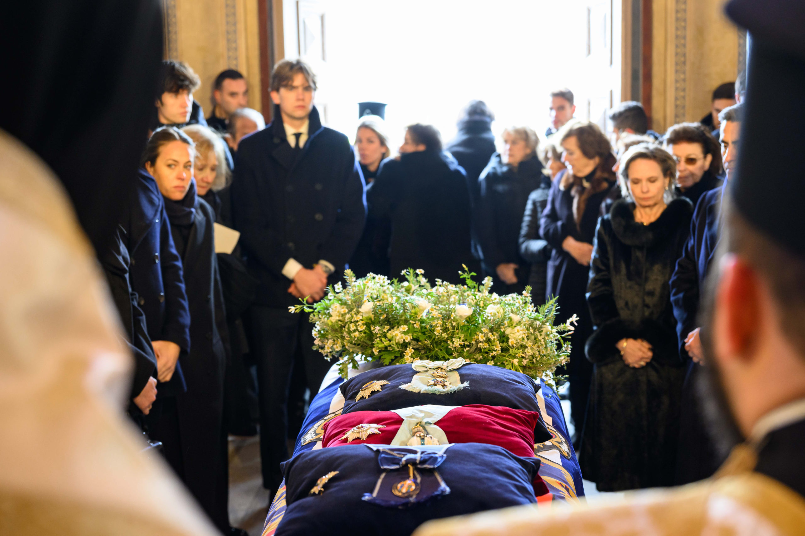 πριγκίπισσα Ειρήνη, Τατόι, ταφή