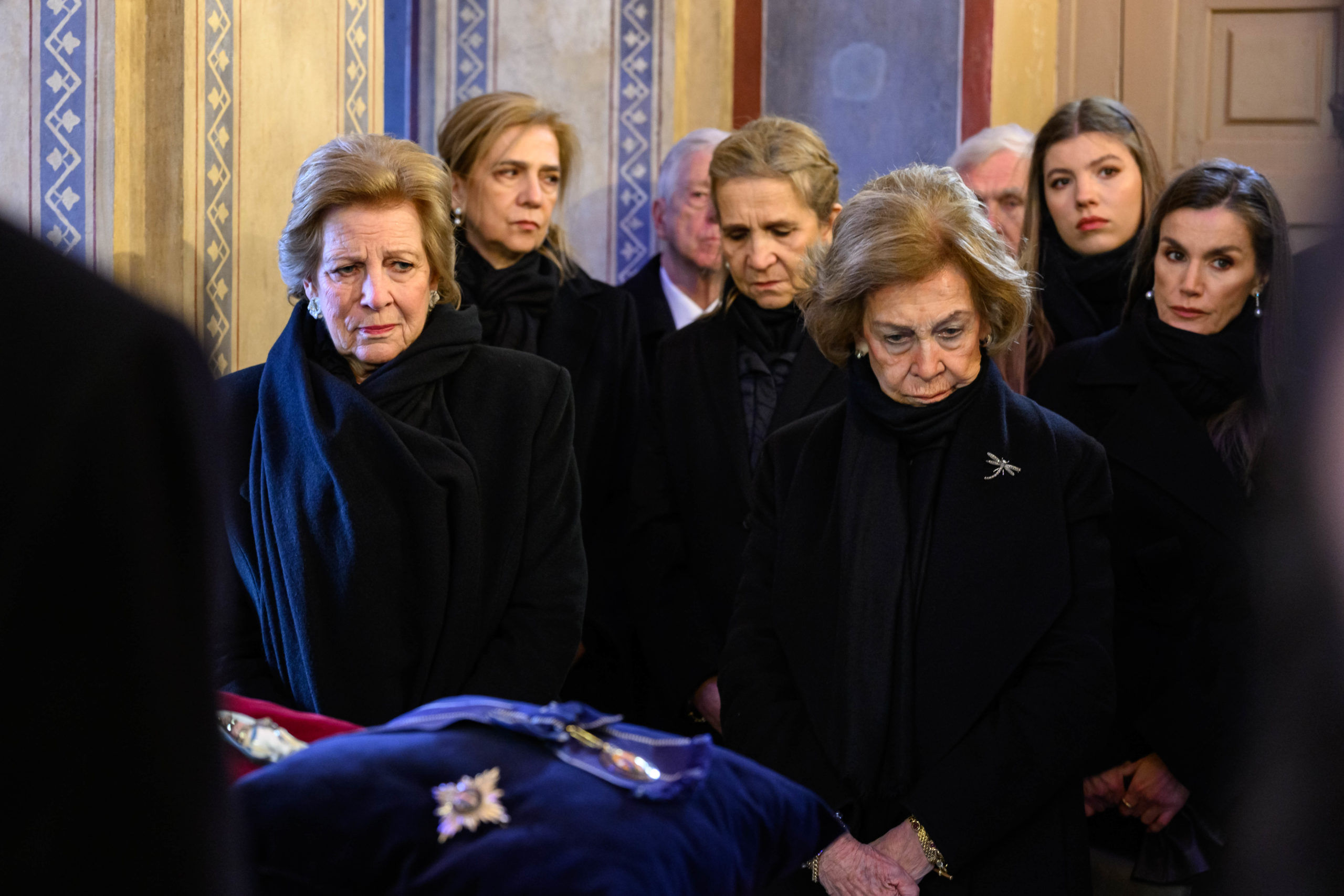 πριγκίπισσα Ειρήνη, Τατόι, ταφή