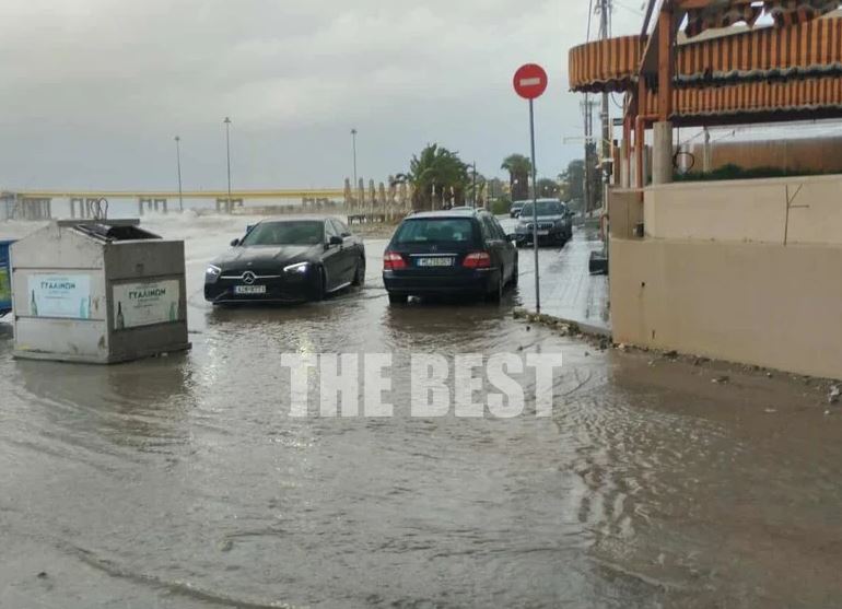 Κακοκαιρία – Αχαΐα: Η θάλασσα βγήκε στη στεριά στο Ρίο λόγω των ισχυρών ανέμων – Πτώσεις δέντρων στην Πάτρα – ΦΩΤΟ και ΒΙΝΤΕΟ