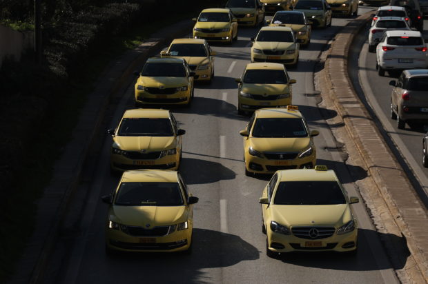 Ταξί, Απεργία