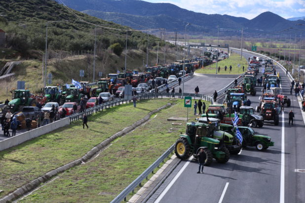 Τέμπη αγρότες