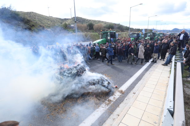 Τέμπη αγρότες