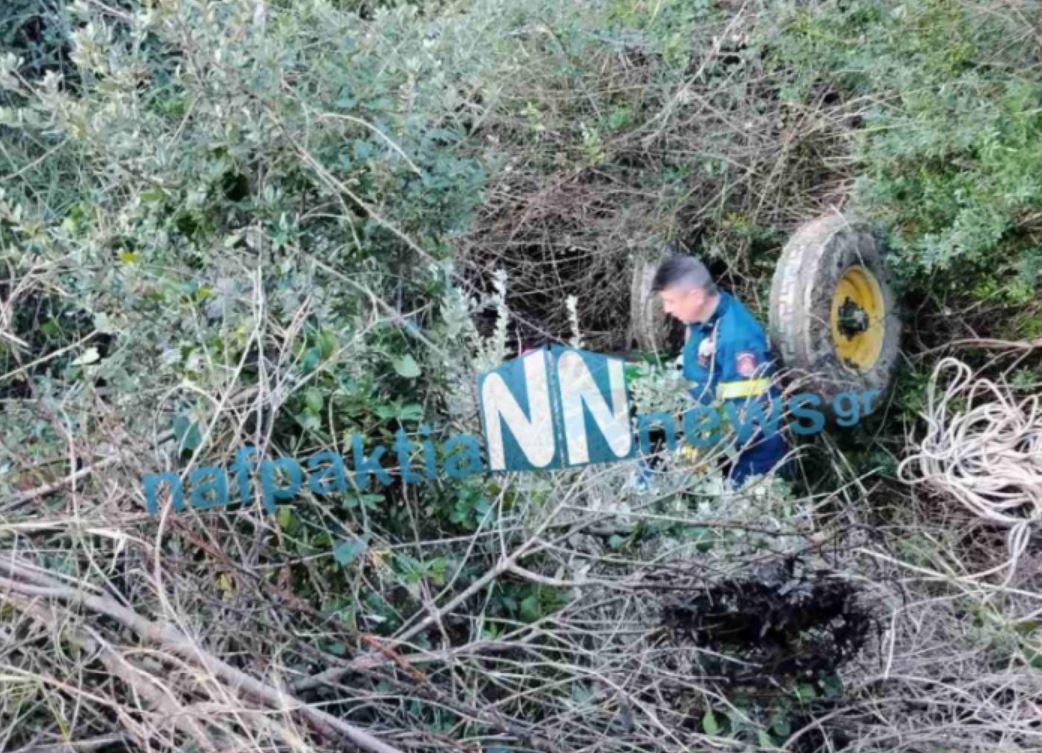 Αιτωλοακαρνανία: Τρακτέρ ανετράπη και έπεσε σε ρέμα – Χωρίς τις αισθήσεις του ο οδηγός – ΒΙΝΤΕΟ 