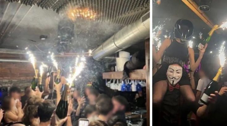 Le Constellation Ελβετία Κραν Μοντανά φωτιά