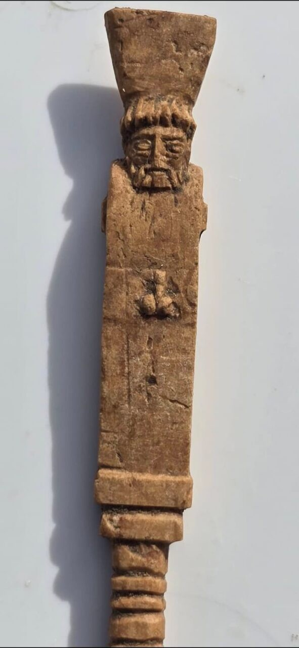 Μια άλλη άποψη της γραφίδας. Φωτογραφία: Εφορεία Πολιτιστικής Κληρονομιάς και Περιβάλλοντος της Καλτανισέτα 