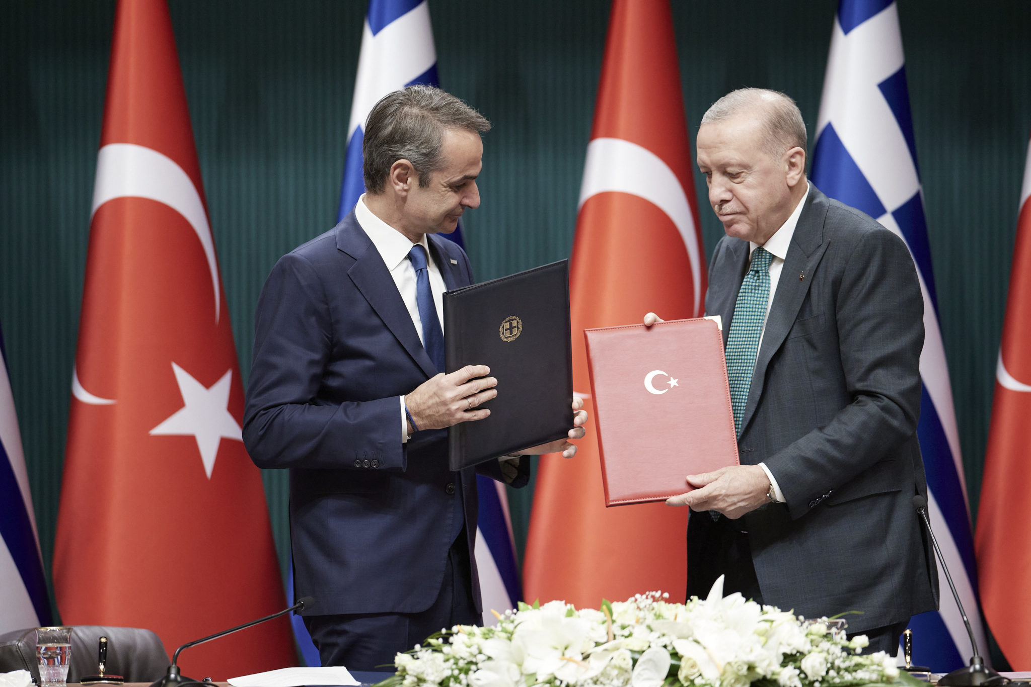 Κυριάκος Μητσοτάκης, Ρετζέπ Ταγίπ Ερντογάν, Άγκυρα