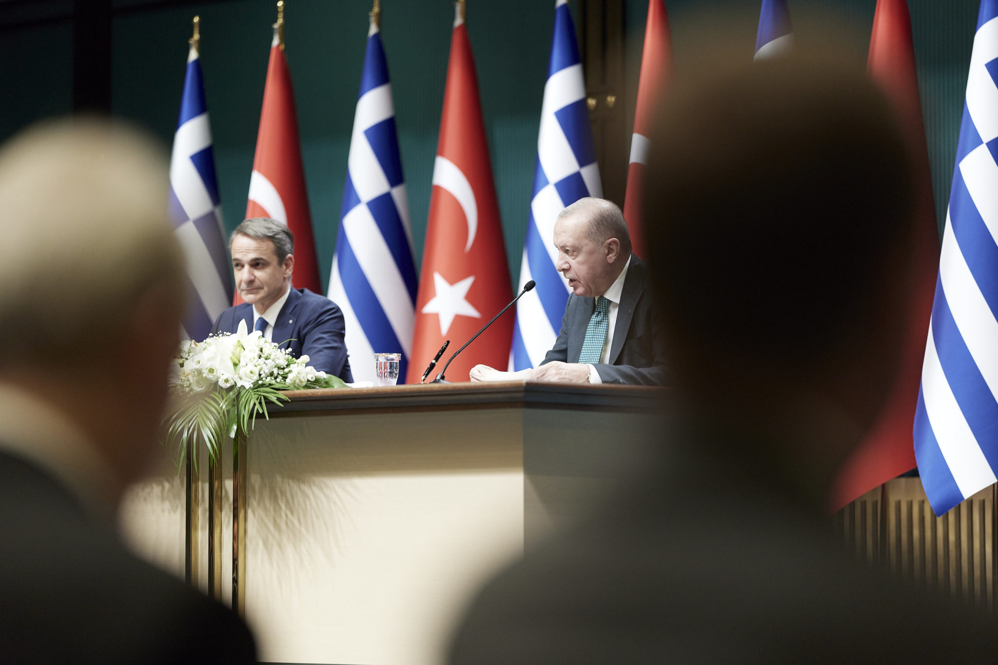 Κυριάκος Μητσοτάκης, Ρετζέπ Ταγίπ Ερντογάν, Άγκυρα