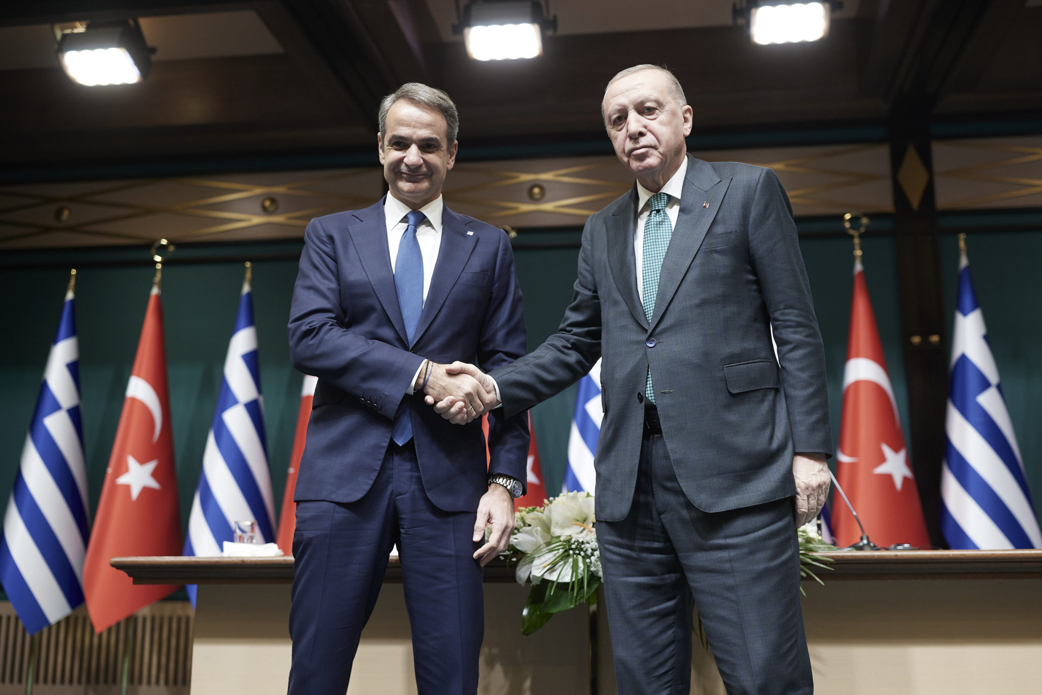 Κυριάκος Μητσοτάκης, Ρετζέπ Ταγίπ Ερντογάν, Άγκυρα